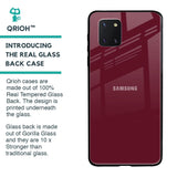Classic Burgundy Glass Case for Samsung Galaxy Note 10 lite