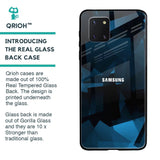 Polygonal Blue Box Glass Case For Samsung Galaxy Note 10 lite