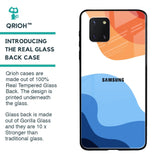Wavy Color Pattern Glass Case for Samsung Galaxy Note 10 lite