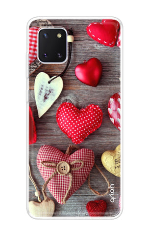 Valentine Hearts Samsung Galaxy Note 10 lite Back Cover
