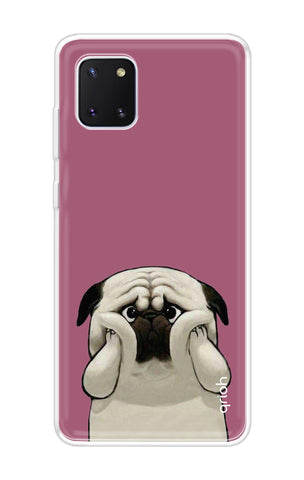 Chubby Dog Samsung Galaxy Note 10 lite Back Cover