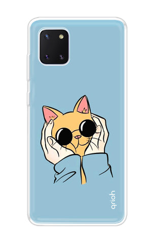 Attitude Cat Samsung Galaxy Note 10 lite Back Cover