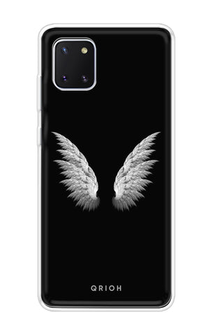 White Angel Wings Samsung Galaxy Note 10 lite Back Cover