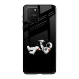 Space Traveller Samsung Galaxy S10 lite Glass Back Cover Online