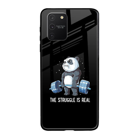 Real Struggle Samsung Galaxy S10 lite Glass Back Cover Online