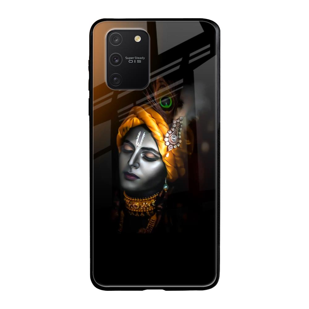 Ombre Krishna Samsung Galaxy S10 lite Glass Back Cover Online