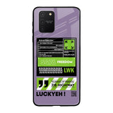 Run & Freedom Samsung Galaxy S10 lite Glass Back Cover Online