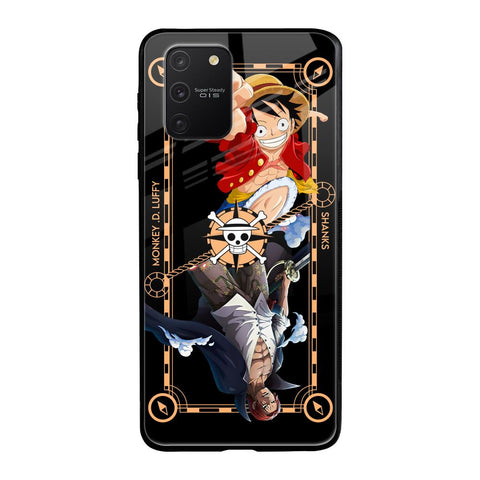 Shanks & Luffy Samsung Galaxy S10 lite Glass Back Cover Online