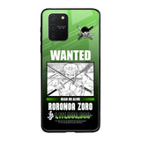 Zoro Wanted Samsung Galaxy S10 lite Glass Back Cover Online