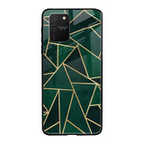 Abstract Green Samsung Galaxy S10 lite Glass Back Cover Online