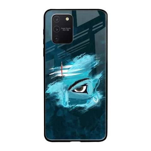 Power Of Trinetra Samsung Galaxy S10 lite Glass Back Cover Online