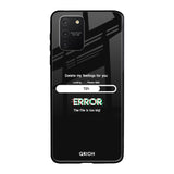 Error Samsung Galaxy S10 lite Glass Back Cover Online