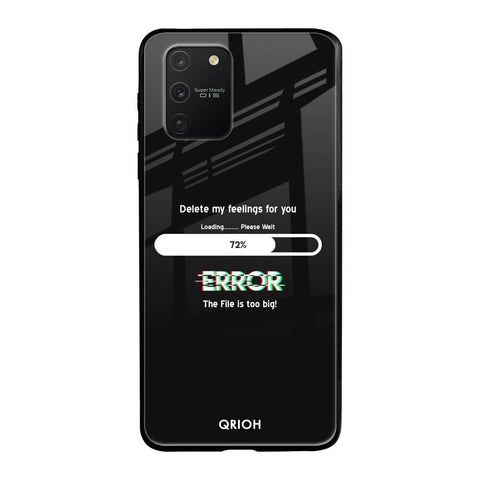 Error Samsung Galaxy S10 lite Glass Back Cover Online