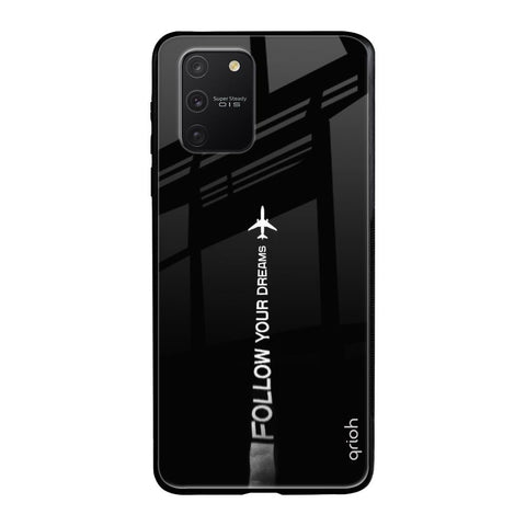Follow Your Dreams Samsung Galaxy S10 lite Glass Back Cover Online