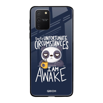 Struggling Panda Samsung Galaxy S10 lite Glass Back Cover Online