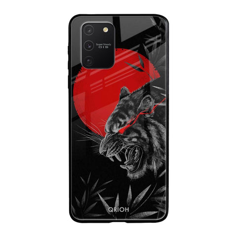 Red Moon Tiger Samsung Galaxy S10 lite Glass Back Cover Online