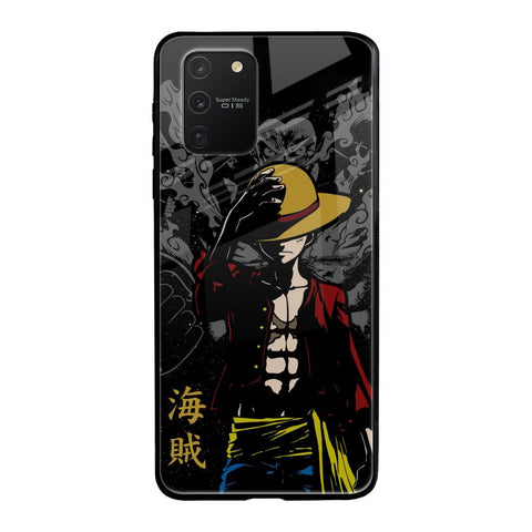 Dark Luffy Samsung Galaxy S10 lite Glass Back Cover Online