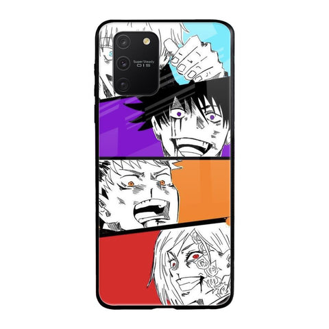 Anime Sketch Samsung Galaxy S10 lite Glass Back Cover Online
