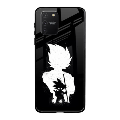 Monochrome Goku Samsung Galaxy S10 lite Glass Back Cover Online
