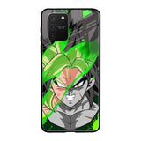 Anime Green Splash Samsung Galaxy S10 lite Glass Back Cover Online