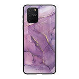 Purple Gold Marble Samsung Galaxy S10 lite Glass Back Cover Online