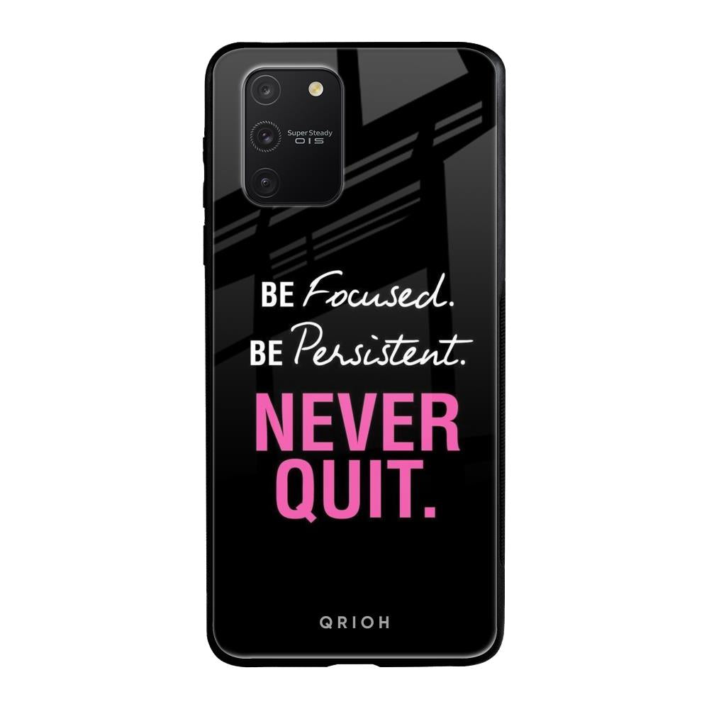 Be Focused Samsung Galaxy S10 lite Glass Back Cover Online