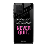 Be Focused Samsung Galaxy S10 lite Glass Back Cover Online