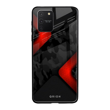 Modern Camo Abstract Samsung Galaxy S10 lite Glass Back Cover Online