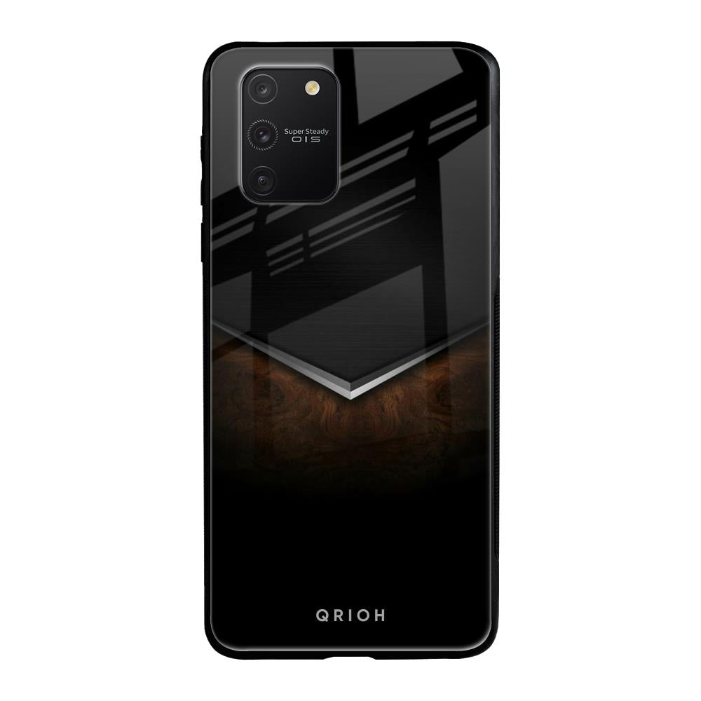 Dark Walnut Samsung Galaxy S10 lite Glass Back Cover Online
