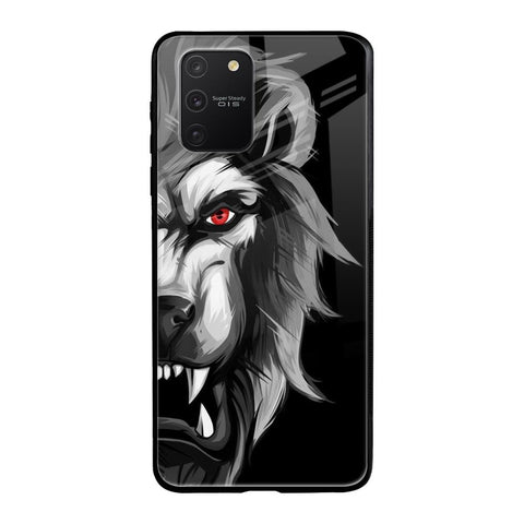 Wild Lion Samsung Galaxy S10 lite Glass Back Cover Online