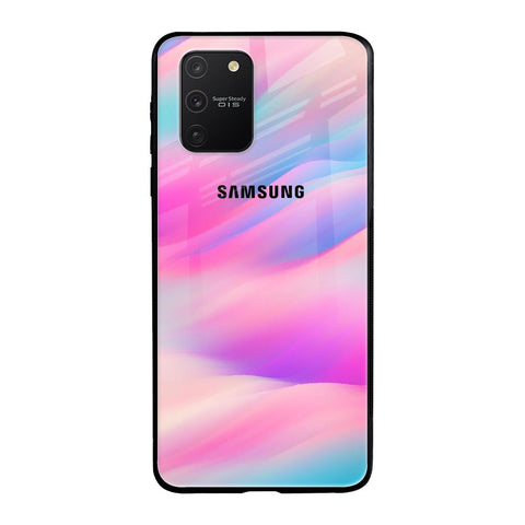 Colorful Waves Samsung Galaxy S10 Lite Glass Cases & Covers Online