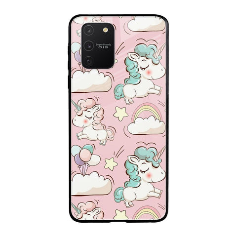 Balloon Unicorn Samsung Galaxy S10 Lite Glass Cases & Covers Online