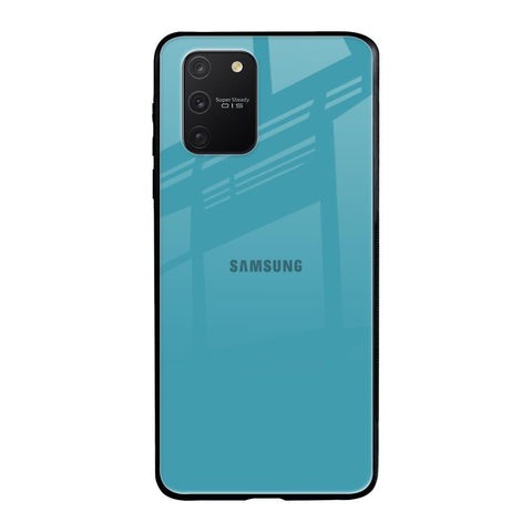 Oceanic Turquiose Samsung Galaxy S10 lite Glass Back Cover Online