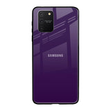 Dark Purple Samsung Galaxy S10 lite Glass Back Cover Online