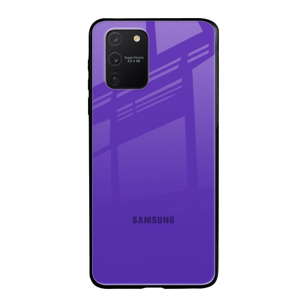 Amethyst Purple Samsung Galaxy S10 lite Glass Back Cover Online