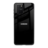 Jet Black Samsung Galaxy S10 lite Glass Back Cover Online