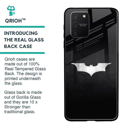Super Hero Logo Glass Case for Samsung Galaxy S10 lite