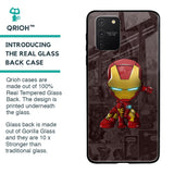 Angry Baby Super Hero Glass Case for Samsung Galaxy S10 lite
