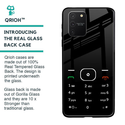 Classic Keypad Pattern Glass Case for Samsung Galaxy S10 lite