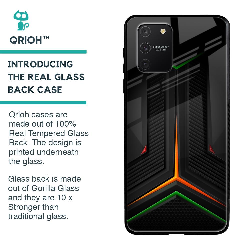 Modern Ultra Chevron Glass Case for Samsung Galaxy S10 lite