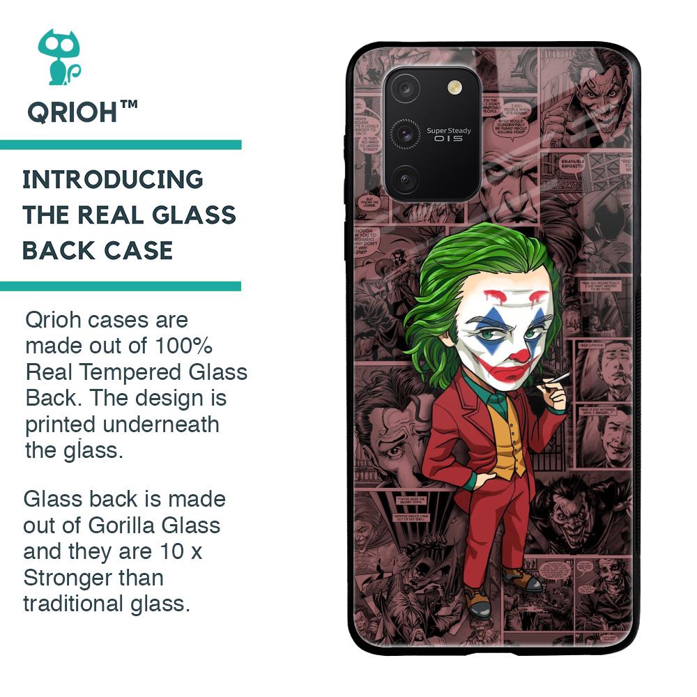 Joker Cartoon Glass Case for Samsung Galaxy S10 lite