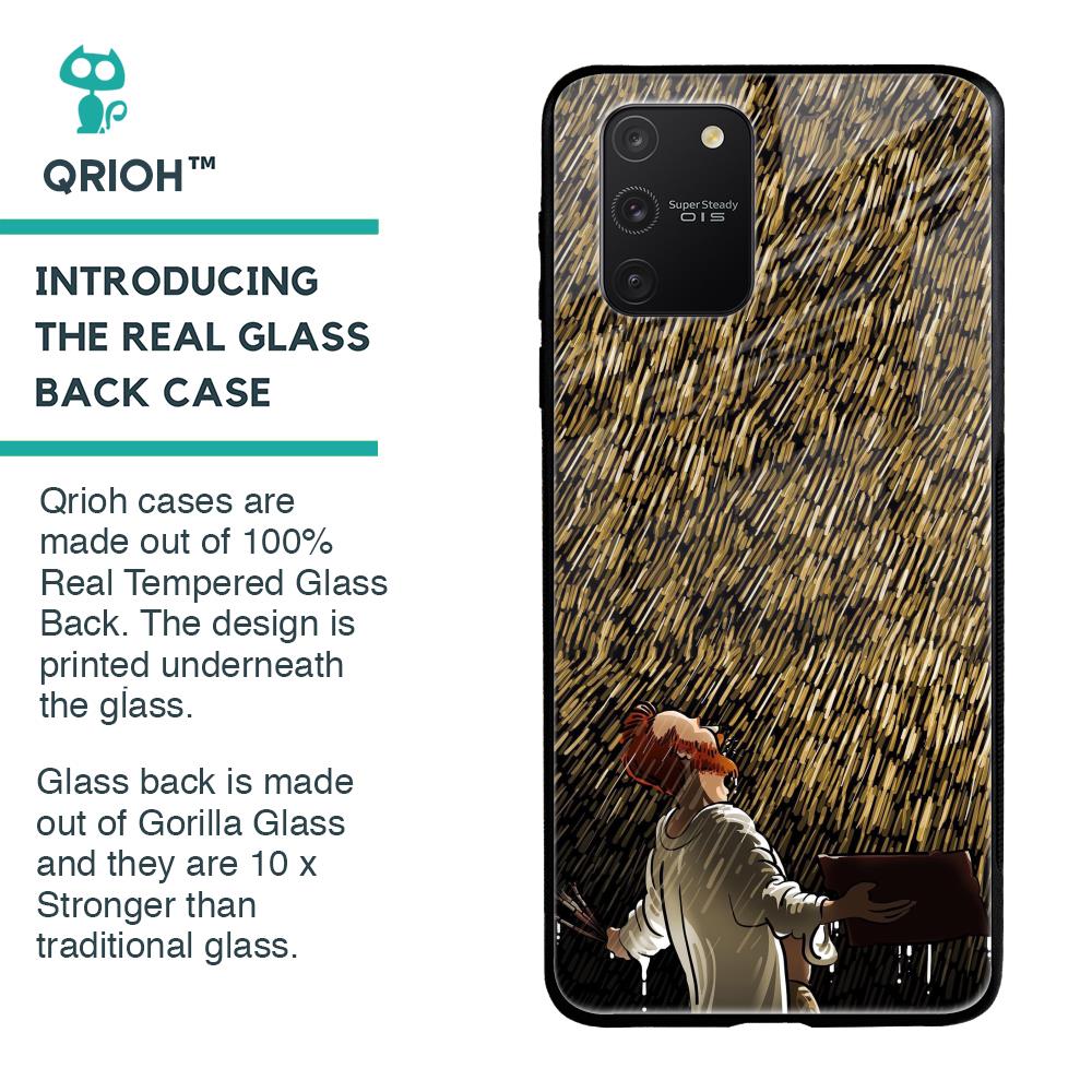 Rain Festival Glass Case for Samsung Galaxy S10 lite