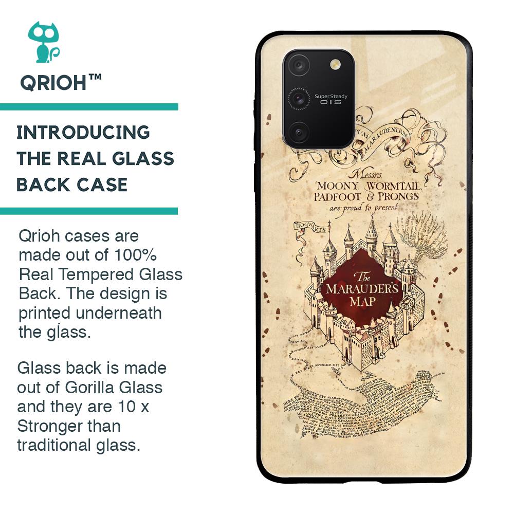 Magical Map Glass Case for Samsung Galaxy S10 lite