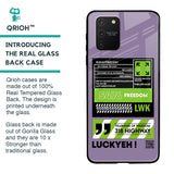 Run & Freedom Glass Case for Samsung Galaxy S10 lite