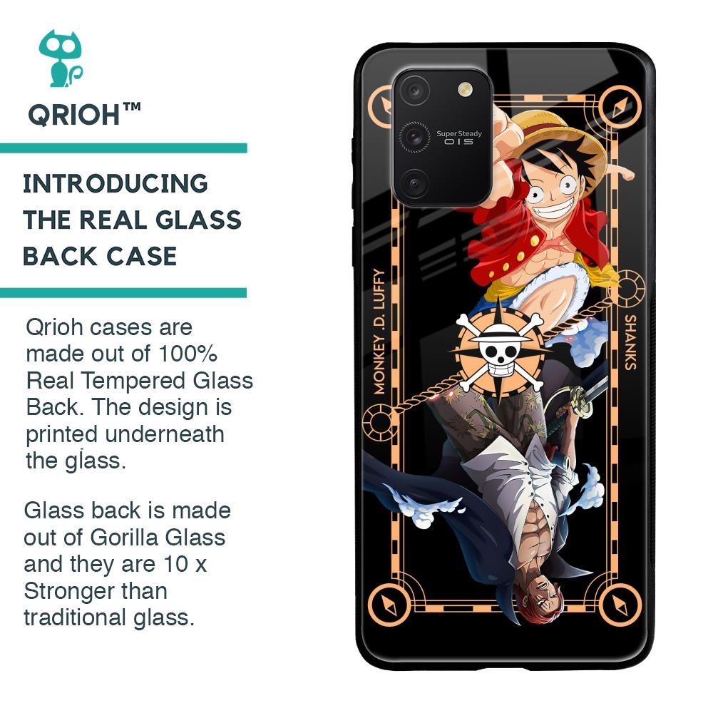 Shanks & Luffy Glass Case for Samsung Galaxy S10 lite