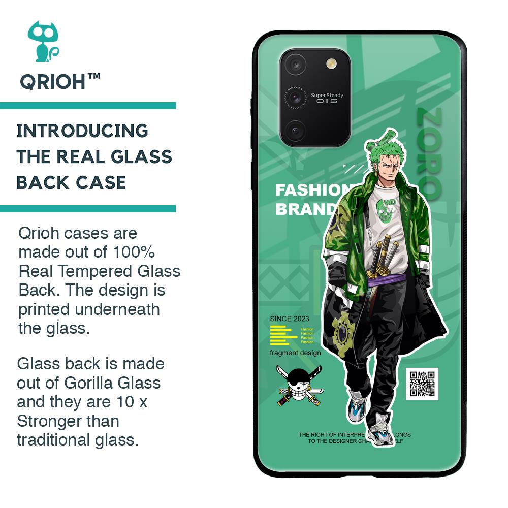 Zoro Bape Glass Case for Samsung Galaxy S10 lite