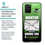 Zoro Wanted Glass Case for Samsung Galaxy S10 lite
