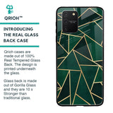 Abstract Green Glass Case For Samsung Galaxy S10 lite