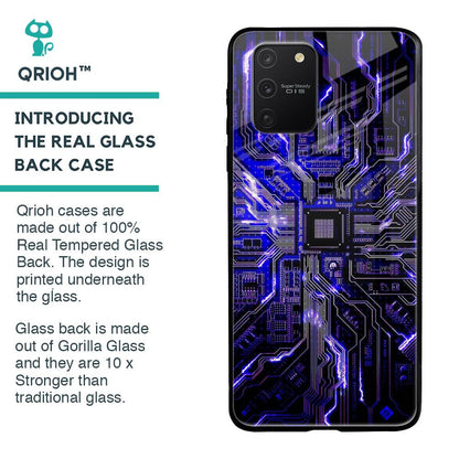 Techno Color Pattern Glass Case For Samsung Galaxy S10 lite