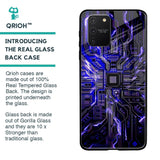 Techno Color Pattern Glass Case For Samsung Galaxy S10 lite